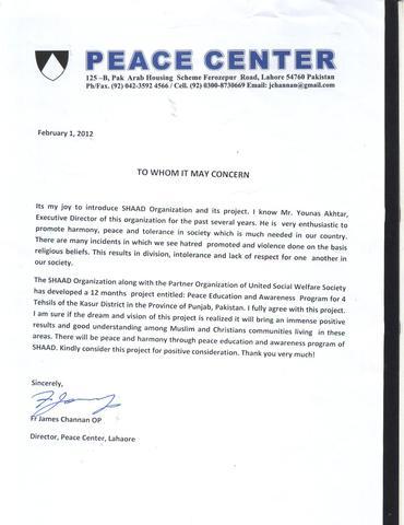 united social welfare society corporate ngo partnerships social worker recommendation letter